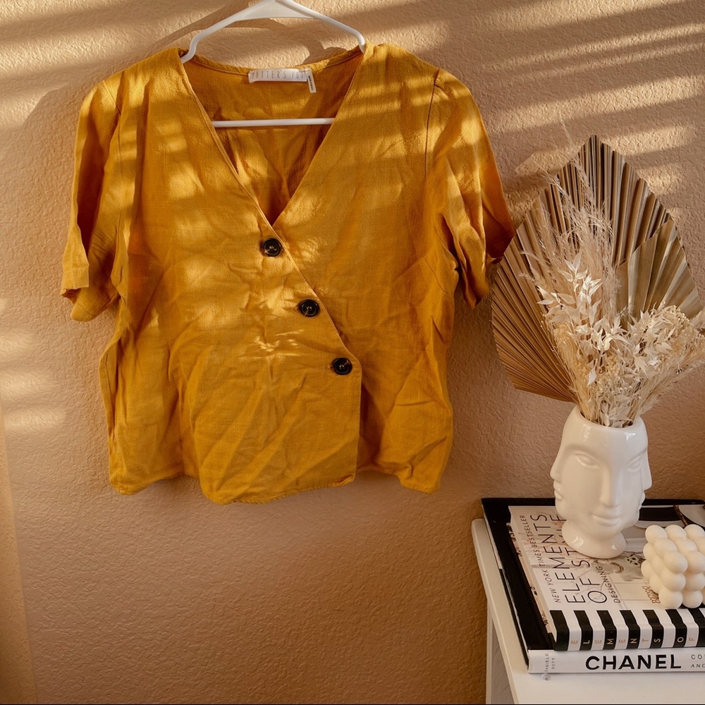 Mustard Blouse